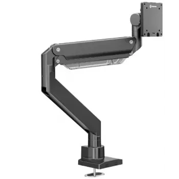 ONKRON G130-B sukamas ir palenkiamas stalo laikiklis 17-57 colių monitoriams, iki 27 kg, juodos spalvos