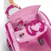 Huffy Electric Disney Princess vežimas su arkliuku 6 V rožinis