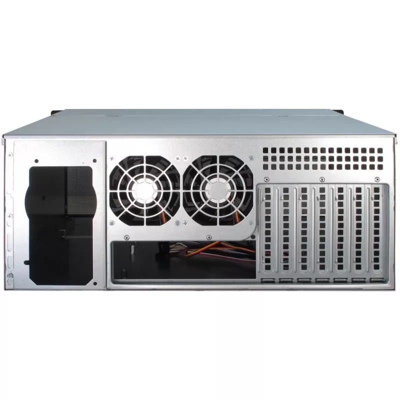 Serverinis korpusas Inter-Tech 4U-4408 Rack juodas, sidabrinis