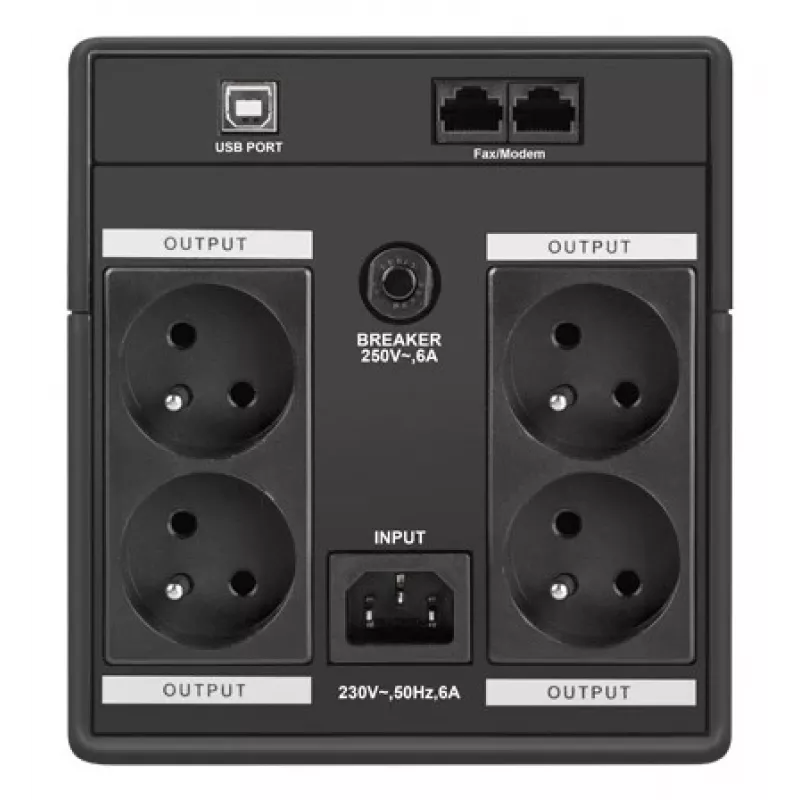 Armac H/1000E/LED UPS HOME Linijinis sąveikos maitinimo adapteris kompiuteriui - 80 Plus