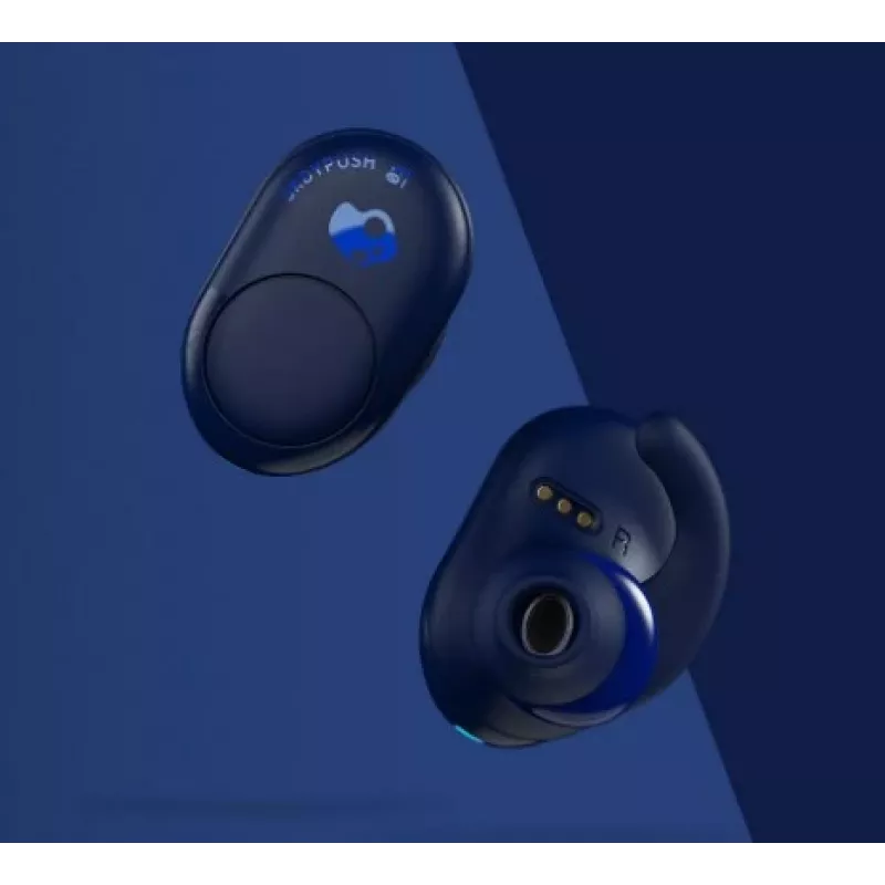 Belaidės ausinės į ausį Skullcandy Push S2BBW (Indigo mėlyna)
