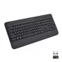 Logitech Signature K650 belaidė klaviatūra, Bluetooth 5.1, QWERTZ, šveicariška (CH), grafito (920-010912)