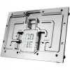 Aušinimo blokas Alphacool Core RX 9070 XT Mercury Transparent Chrome su galine plokšte