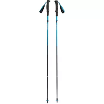 Trekkingo lazdos Distance Carbon Z, Fitness Device antracito/mėlyna, 1 pora, 105 cm