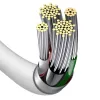 Baseus Superior Series laidas USB į Lightning, 2.4A, 0,25m (baltas)