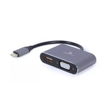 Cablexpert A-USB3C-HDMIVGA-01 USB grafikos adapteris pilkas