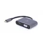 Cablexpert A-USB3C-HDMIVGA-01 USB grafikos adapteris pilkas