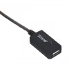 Aktyvus USB ilgintuvas SAVIO CL-130 10 m USB 2.0 A kištukas–lizdas, 5 V, juodas