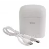 Belaidės ausinės Denver TWE-46WHITE