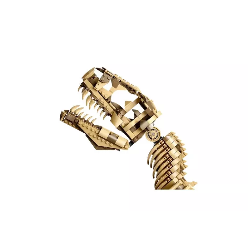 LEGO Dinozaurų Skeletai Tyrannosaurus 76968 konstravimo rinkinys – pastatomas T. rekso griaučių modelis