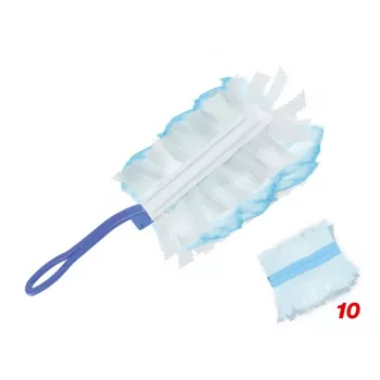 Beper Duster Kit C203PUL004 su 10 priedų – rankinis dulkių valiklis su keičiamomis mikropluošto galvutėmis