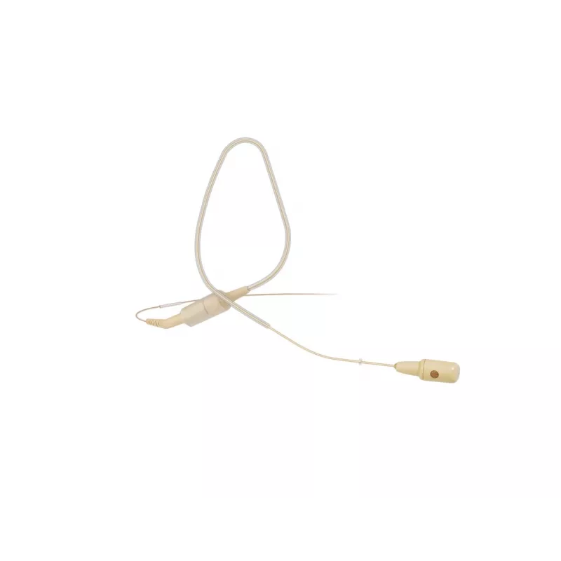 Sennheiser HSP 4-ew-3 laidas kondenserinis mikrofonas su boomu, 3,5 mm, smėlio spalvos, 1,6 m kabelis, 40–20000 Hz