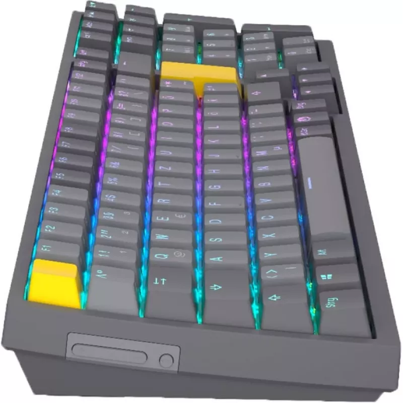 Celeris 1800, žaidimų klaviatūra pilka, DE išdėstymas, ENDORFY Yellow by Gateron