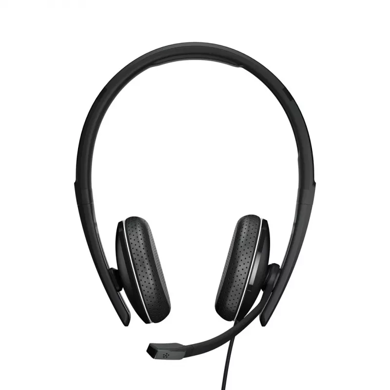 Ausinės EPOS ADAPT 165 USB-C II laidinės, lankeliu, biurui/skambučių centrui, USB-C, juodos