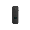 NATEC NUC-2234 sieninis įkroviklis nešiojamam kompiuteriui ir telefonui, juodas, 100 W, greitasis įkrovimas