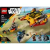 LEGO Star Wars Liepsnos greitaeigis 75414 sniego transporto priemonės rinkinys – 349 detalės, 3 minifigūrėlės, nuo 7 metų
