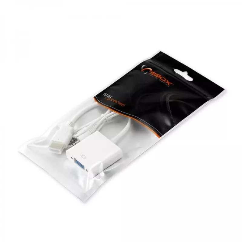 Sbox HDMI į VGA + garso adapteris AD.HDMI-VGA+A