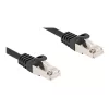 DeLOCK RJ50 (vyriškas) į RJ50 (vyriškas) S/FTP tinklo kabelis 0,25 m juodos spalvos