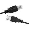 USB laidas LogiLink CU0009B 5 m USB A USB B juodas