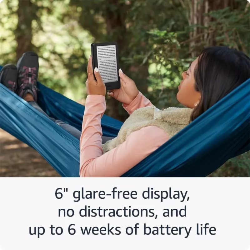 Amazon B0CP31T5M6 el. knygų skaitytuvas 16 GB Wi-Fi Juoda