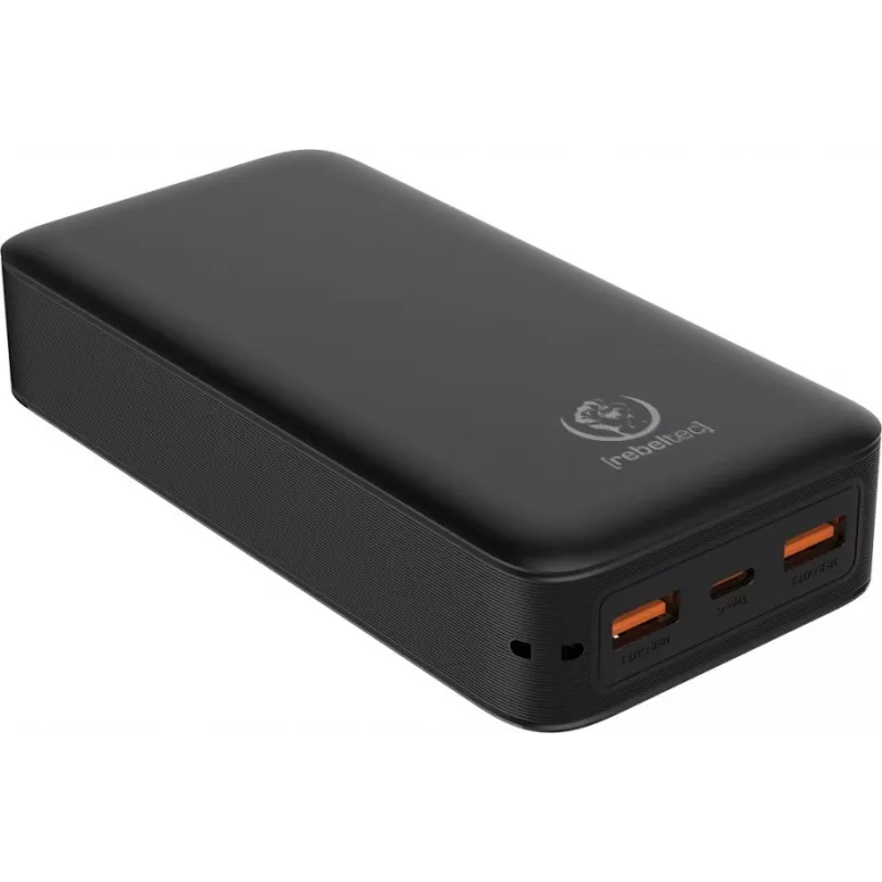 Nešiojamas išorinis akumuliatorius Rebeltec P20 LCDPD LAMP 20000mAh