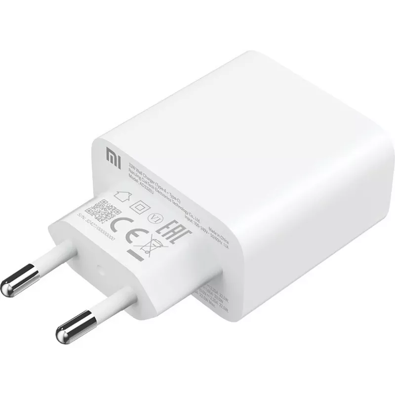 Xiaomi Mi 33W Universal White AC greitojo įkrovimo sieninis įkroviklis