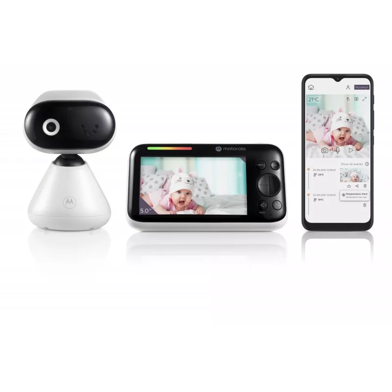 Motorola PIP1500 Connect 5.0 colio Wi-Fi kūdikio vaizdo stebėjimo prietaisas
