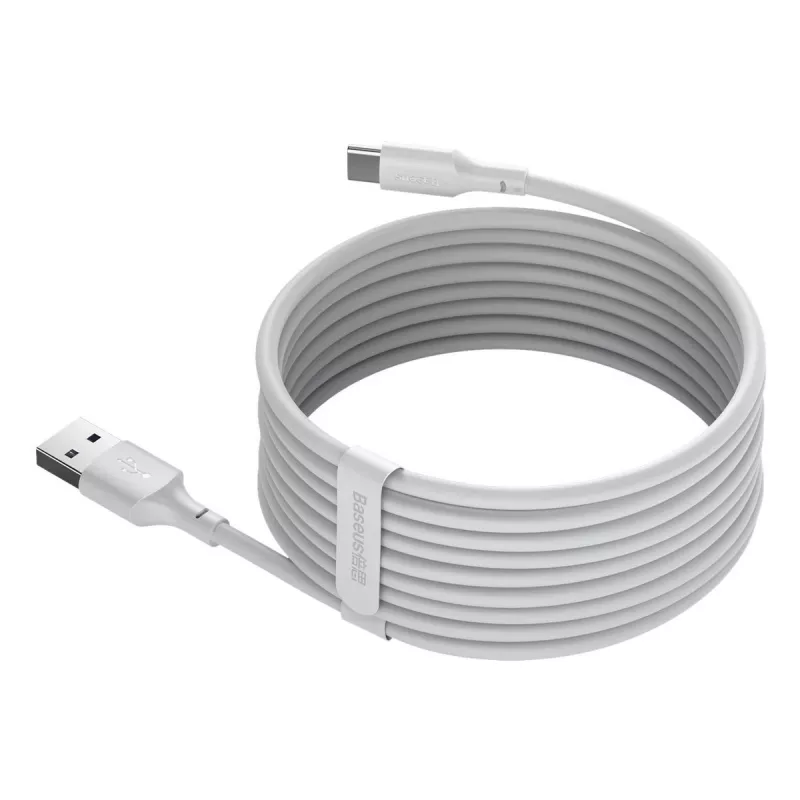 USB laidas Baseus TZCATZJ-02 1,5 m USB A USB C baltas