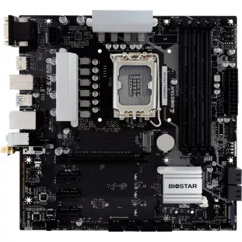 Pagrindinė plokštė Biostar B760MX2-E Pro D4 - B760 - Socket 1700 - Micro ATX