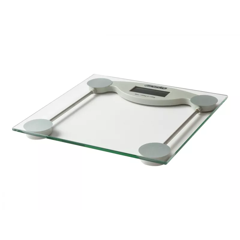 Svarstyklės elektroninės asmeninės Mesko MS 8137 – 150 kg talpa, 100 g tikslumas, balta/permatoma