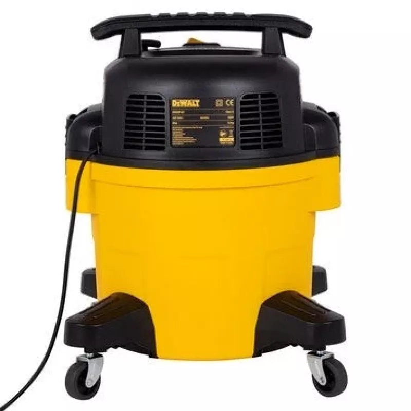 Šlapias-sausas siurblys DeWalt AT-DXV23P-QT, 800 W, 23 L, 19 kPa, HEPA, 65 dB