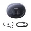 Baseus Eli Sport 1 atviro tipo belaidžiai ausinės Cosmic Black su USB laidu