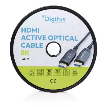 DIGITUS HDMI AOC hibridinis šviesolaidinis laidas UHD 8K 40 m