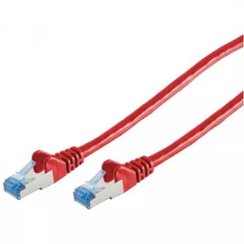 Tinklo kabelis ShiverPeaks 75713-R CAT6a S/FTP 3 m Raudonas