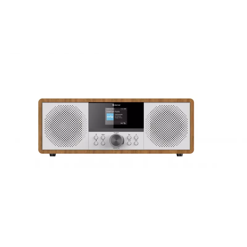 Internetinis radijas Denver MIR-270DW DAB+ FM 20W medinis