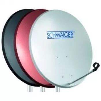Schwaiger SPI550 raudonas aliuminio-plastiko-plieno kištukinis lizdas