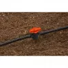 GARDENA 13217-20 reguliavimo ir uždarymo vožtuvas 3/16 inch juodai oranžinis šalto vandens laistymo sistemai