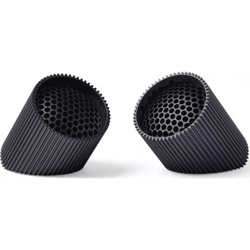 LEXON Ray Speaker Magnetinis Garsiakalbių Rinkinys LA132MN3 | 2x3 W | Atsparus Vandeniui | Bluetooth | Juodas | Nešiojamas | Belaidis Ryšys