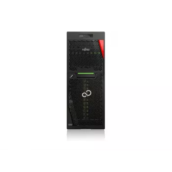 Fsas Technologies Fujitsu PRIMERGY TX2550 M7 - Server - bokštinis - dviejų procesorių - 1 x Xeon Silver 4510 / 2,4 GHz - RAM 32 GB - SATA/SAS - karštai keičiami 6,4 cm (2,5 colio) diskai