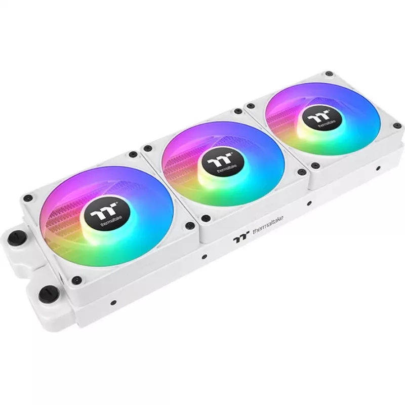 Ventiliatorių rinkinys Thermaltake CT140 EX Reverse ARGB Sync White (3 vnt.)