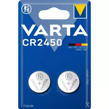 Vienkartinė baterija Varta CR2450 (2 vnt.)