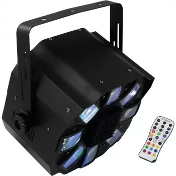 Apšvietimo šviestuvas EUROLITE Flower Effect Light FE-700 LED 7 spalvų, kompaktiškas scenos/disko efektas