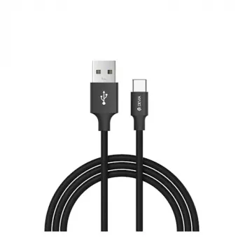 Devia Pheez Series Micro USB kabelių rinkinys 3 vnt: 25 cm, 1 m, 2 m, juoda