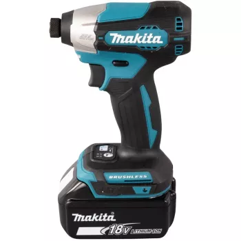 Makita DTD157Z akumuliatorinis veržliaraktis 1/4 colio, 3000 aps./min., 140 N·m, juodas/žalias, 18 V