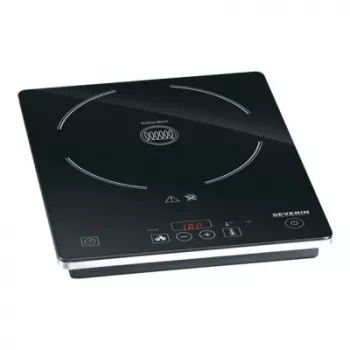 Severin KP 1071 elektrinė indukcinė kaitlentė, juoda, viena zona