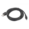 Gembird 1.8m USB 2.0 laidas USB A / Mini-USB B juodas