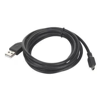Gembird 1.8m USB 2.0 laidas USB A / Mini-USB B juodas