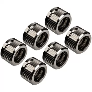 EK Water Blocks EK-Quantum Torque HDC 16 – 6 vnt. pakuotė, sidabrinė