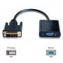 Microconnect DVIDVGA vaizdo kabelio adapteris 0,25 m DVI-D VGA (D-Sub) juodas