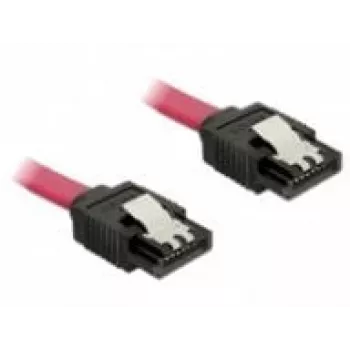 SATA kabelis DeLOCK 82676 0,3 m raudonas